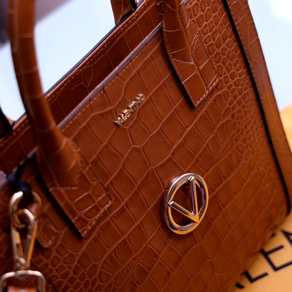 Valentino Croc Leather Handbag - Picture 8 of 8